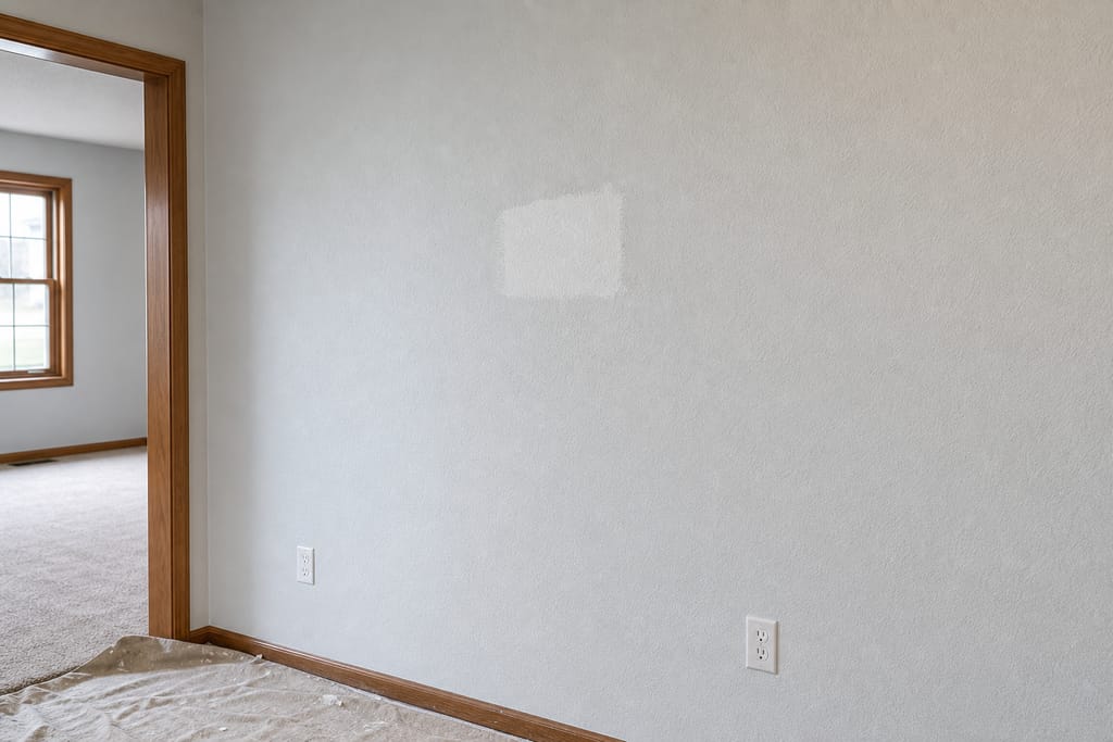 Sheen-matched finish photo