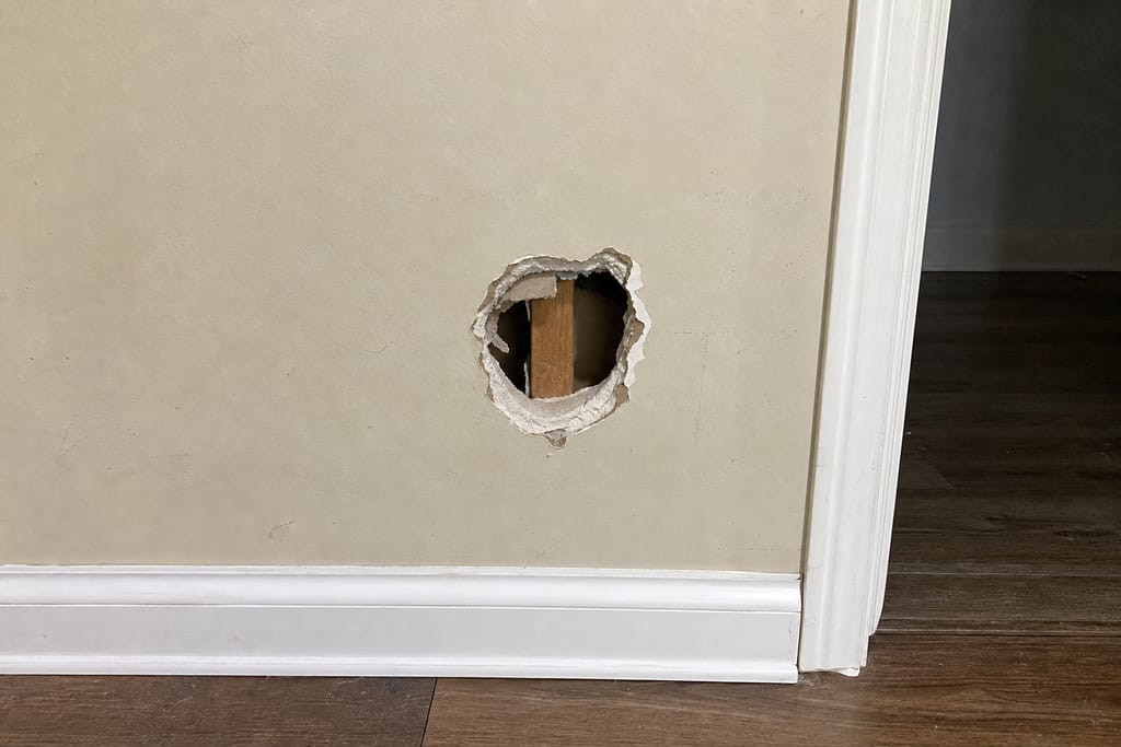 Interior Wall Drywall Repair photo